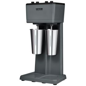 VEVOR Milkshake Maker, 375W x 2 Electric Milkshake Machine, Double Heads Drink Mixer Blender Machine