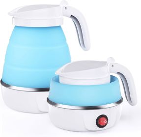 Foldable Electric Kettle, Camping Kettle, Mini Travel Kettle, Silicone Electric Water Boiler, Tea, Coffee Kettle, Collapsible Kettle (Option: EK221)