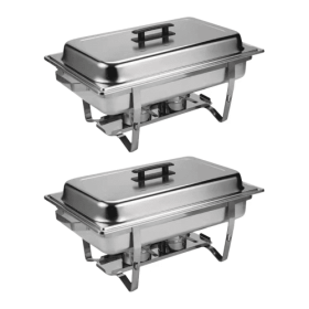 Family And Outdoor Buffet Dining 2 Sets (Option: Argent)