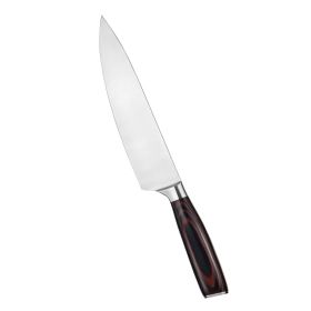 Kegani Japanese Chef Knife 8 Inch - Chef's Knife High Carbon Stainless Steel Knife Kitchen Cooking Knife - Rosewood FullTang Sharp Knife With Shea (Option: Chef Knife)