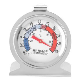 Stainless Steel Large Dial Freezer Refrigerator Thermometer Temperature Gauge Tool (Option: as picture)