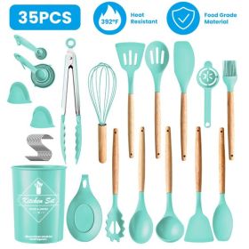 35 Piece Kitchen Cooking Utensil Set (Option: 35piece)