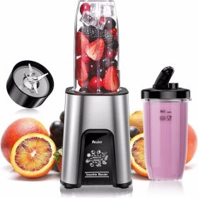 Stainless Steel Milkshake Mixer Smoothie Blender (Option: Silvery)