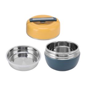 0.8L Stainless Steel Thermal Lunch Box 2 Layer Insulated Lunch Containers Vacuum Insulated Food Jar (Option: as picture)