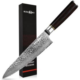 Kegani 8 Inch Japanese Chef Knife, 67 Layers Japanese VG10 Damascus Steel Chef's Knife, Professional Chef's Knife With Pakkawood Handle (Option: Japanese Chef Knife)